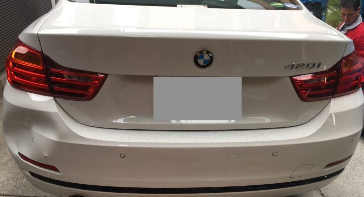 BMW４シリーズ/愛車に嬉しいお得な保険修理